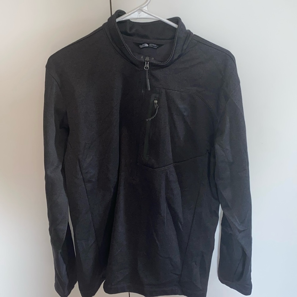 Northface half zip long sleeve jacket